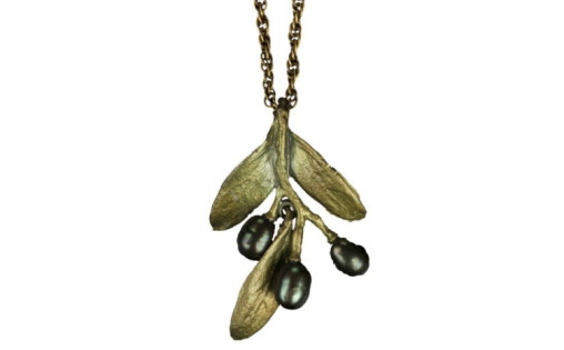 Olive Pendant Necklace
